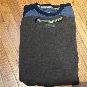 Two SmartWool Sweater Shirts